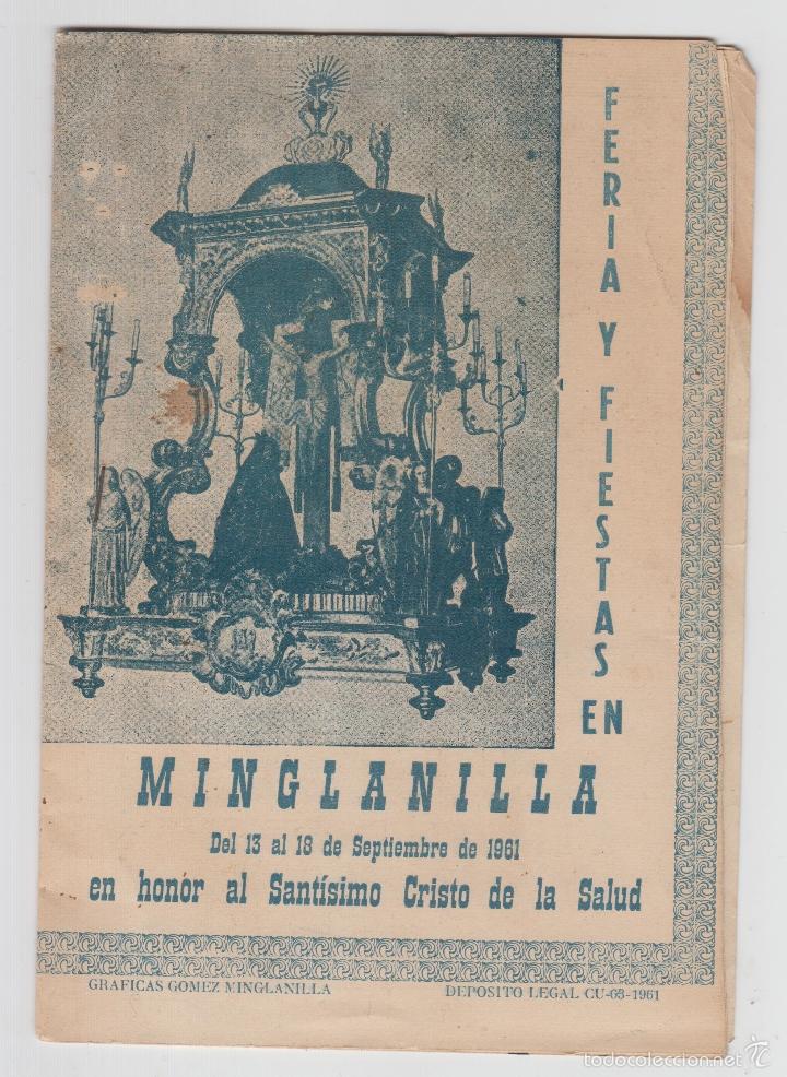 Fiestas patronales en honor del Santísimo Cristo de la Salud 1961 Minglanilla